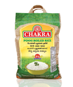 Ponni Boiled Rice (Chakra) 2Kg,5kg