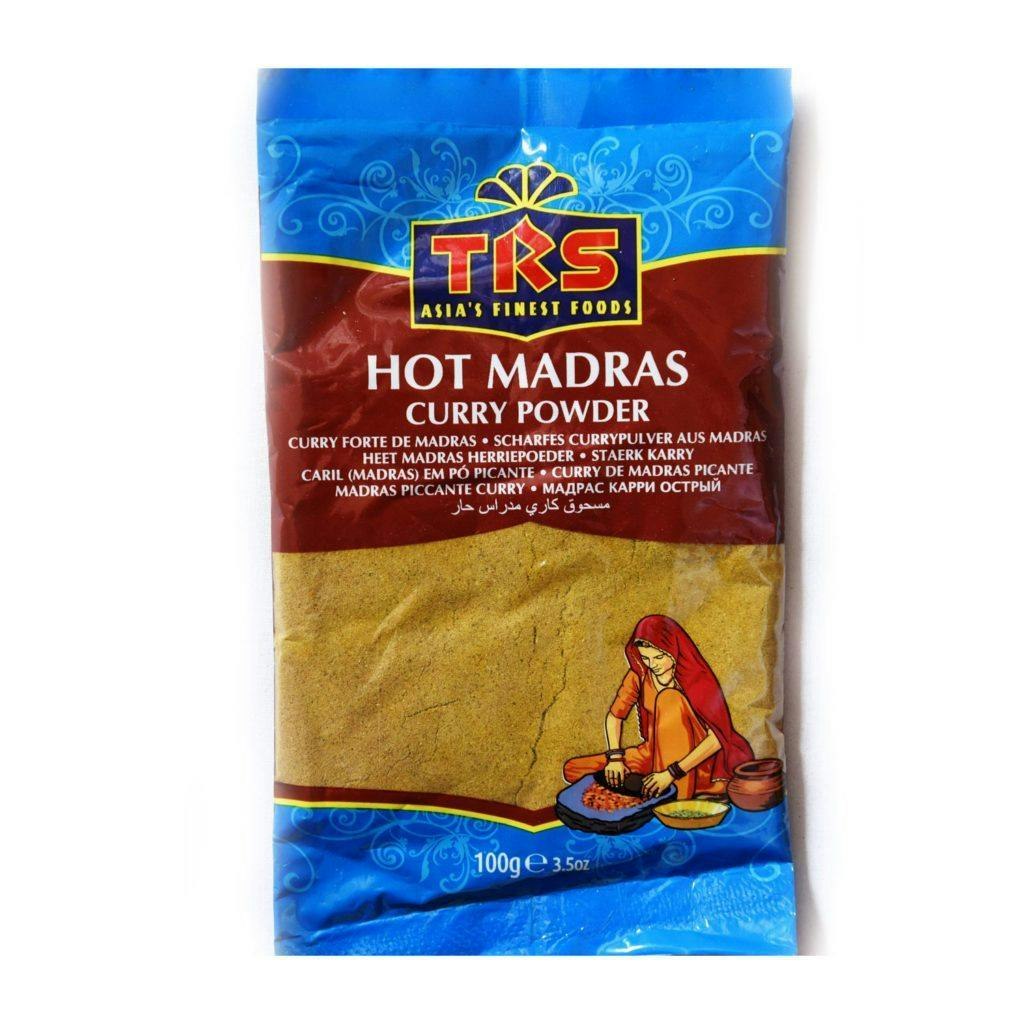 Hot Madras Curry Powder 100g (TRS)