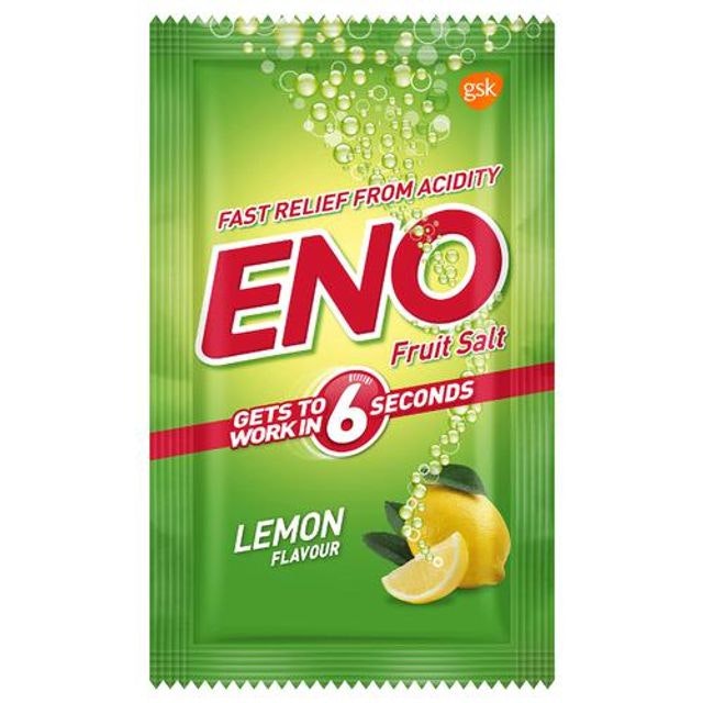 Eno Green Lemon Fruit Salt 5g, 100 g