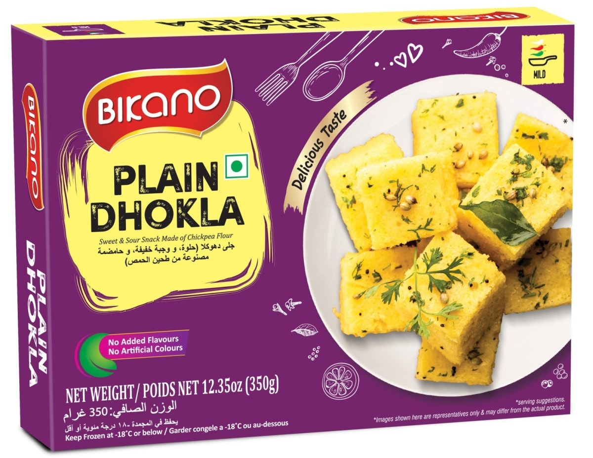 Frozen Bikano Plain Dhokla 350g