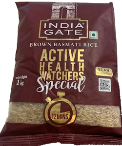Brown Basmati Rice(Health Watchers Special) (India Gate) 1kg