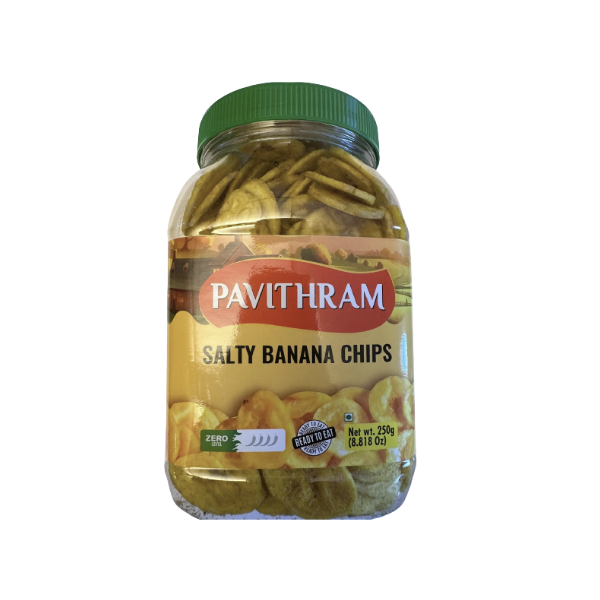 Salty Banana Chips  (Pavithram) 250g