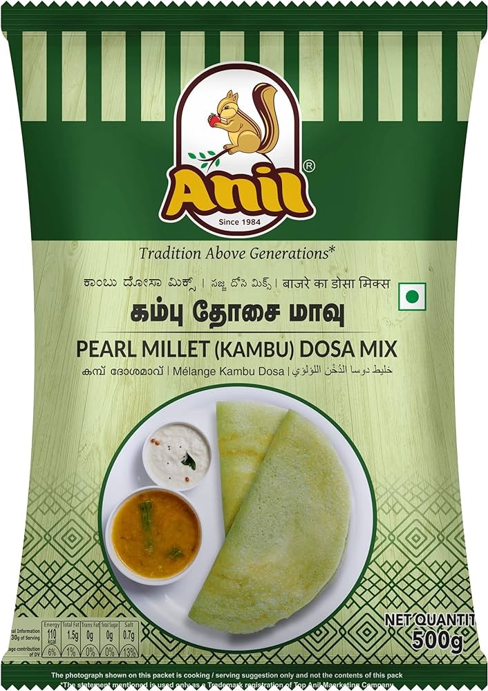 Kambu (Pearl Millet) Dosa Mix 500g (Anil)