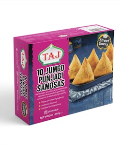 Frozen Taj Jumbo Punjabi Samosa (10pcs) 750g