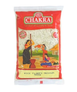 Rice Flakes White medium (Chakra)1 kg