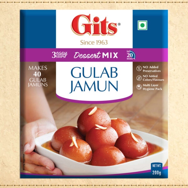Gulab Jamun Mix (Gits) 200g