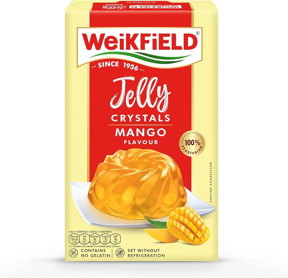 Jelly Crystals Mango Flavour ( WeiKFiLED ) 90g