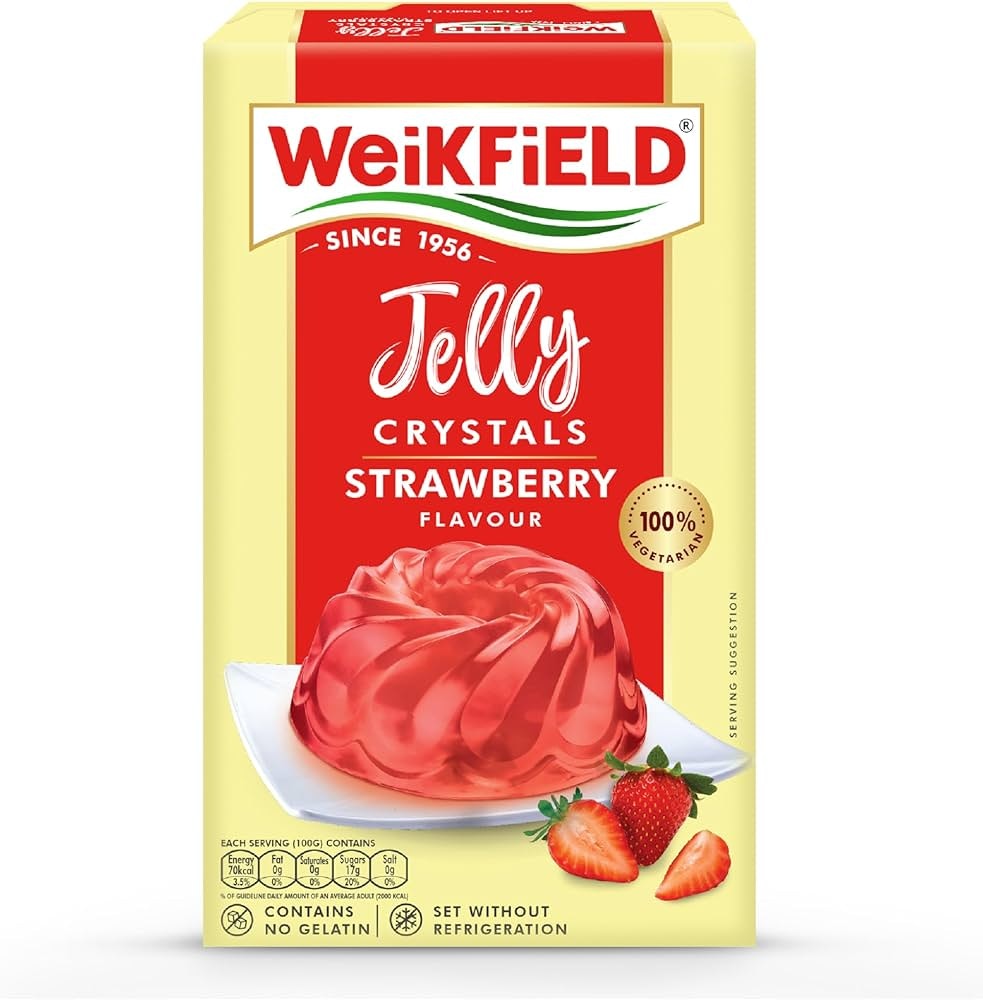 Jelly Crystals Strawberry Flavour ( WeiKFiLED ) 90g