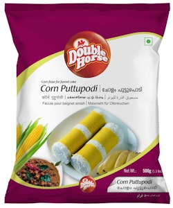 Corn Puttu Podi (Double Horse) 500g