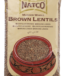 Brown Lentil 2 Kg (Natco)