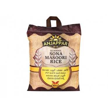 Sona Masoori Rice (Anjappar) 10kg