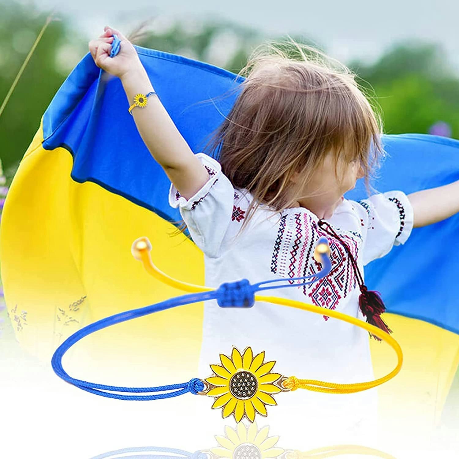 Solrosarmbandet - Stöd det Ukrainska folket