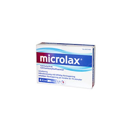 Microlax Rektallösning Tub 4x5ml