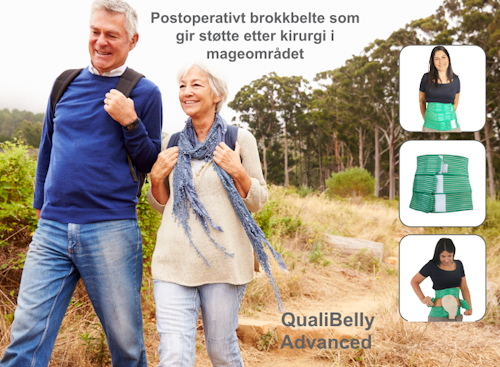 QualiBelly Advanced - Postoperativt Brokkbelte