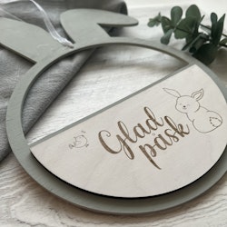 Glad Påsk skylt