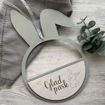 Glad Påsk skylt