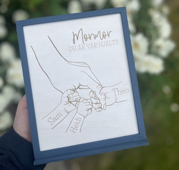 Tavla till mormor- Du är min hjälte