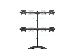 Multibrackets  M Deskstand Basic Quad