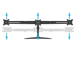 Multibrackets  M VESA Desktopmount Triple Arm
