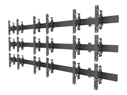 Multibrackets  M Väggstativ PRO MBW3x3u Push In Pop Out Vesa 100x100-400x400 Max 30kg/Skärm Svart
