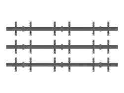 Multibrackets  M Väggstativ PRO MBW3x3u Push In Pop Out Vesa 100x100-400x400 Max 30kg/Skärm Svart