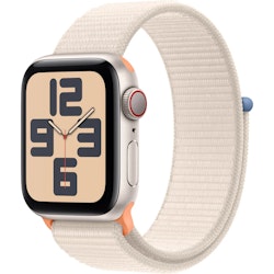 Apple Watch SE (2023) GPS + Cellular 40mm Aluminiumboett med Sportloop S/L