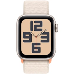 Apple Watch SE (2023) GPS + Cellular 40mm Aluminiumboett med Sportloop S/L