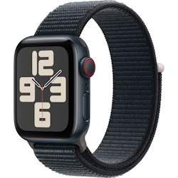 Apple Watch SE (2023) GPS + Cellular 40mm Aluminiumboett med Sportloop S/L
