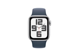 Apple Watch SE (2023) GPS + Cellular 44mm Aluminiumboett med Sportband S/M