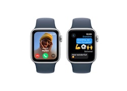 Apple Watch SE (2023) GPS + Cellular 44mm Aluminiumboett med Sportband S/M