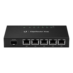 Ubiquiti EdgeRouter X, 4-portar, 1M pps, SFP, PoE, Gigabit Ethernet