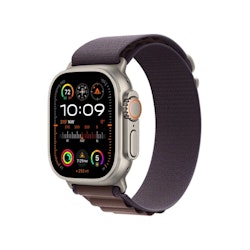 Apple Watch Ultra 2 GPS + Cellular 49mm Titanboett med Bergsloop - Medium