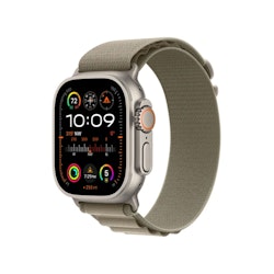 Apple Watch Ultra 2 GPS + Cellular 49mm Titanboett med Bergsloop - Medium