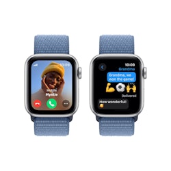 Apple Watch SE (2023) GPS + Cellular 44mm Aluminiumboett med Sportloop S/L
