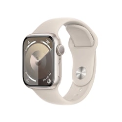 Apple Watch Series 9 GPS + Cellular 41mm Aluminiumboett med Sportband S/M