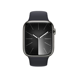 Apple Watch Series 9 GPS + Cellular 41mm Rostfri stålboett  Sportband M/L