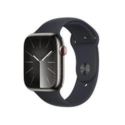 Apple Watch Series 9 GPS + Cellular 41mm Rostfri stålboett  Sportband M/L