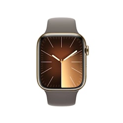 Apple Watch Series 9 GPS + Cellular 41mm Rostfri stålboett  Sportband M/L