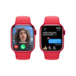 Apple Watch Series 9 GPS 41mm Aluminiumboett med Sportband S/M