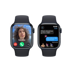 Apple Watch Series 9 GPS 41mm Aluminiumboett med Sportband S/M
