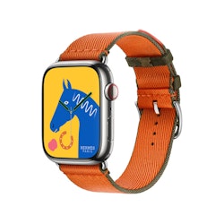 Apple Watch Hermès – Twill Jump Simple Tour 45 mm