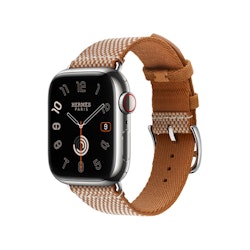 Apple Watch Hermès – Toile H Simple Tour 45 mm
