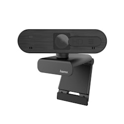 HAMA WEBBKAMERA FULL HD SPY PROTECTION 16:9 STEREO SVART