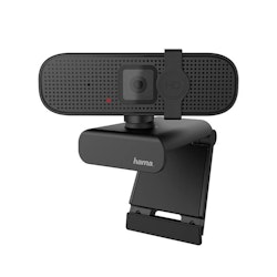 HAMA WEBBKAMERA FULL HD SPY PROTECTION 16:9 MONO SVART