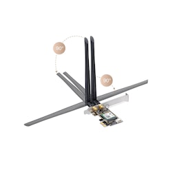 CUDY  Adapter PCI-E WE3000 AX5400 Wi-Fi 6
