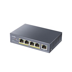 CUDY  Switch GS1005P 5-port Gigabit PoE+ 60W