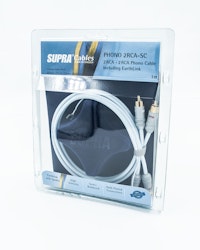 SUPRA PHONO 2RCA-SC BLUE 1 M