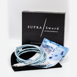 SUPRA SWORD-ISL RHODIUM AUDIO