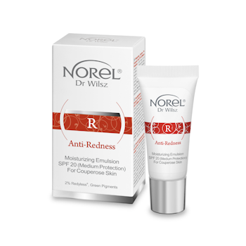 Norel Anti Rednesss - Moisturizing Emulsion For Couperose Skin SPF 20 Mini