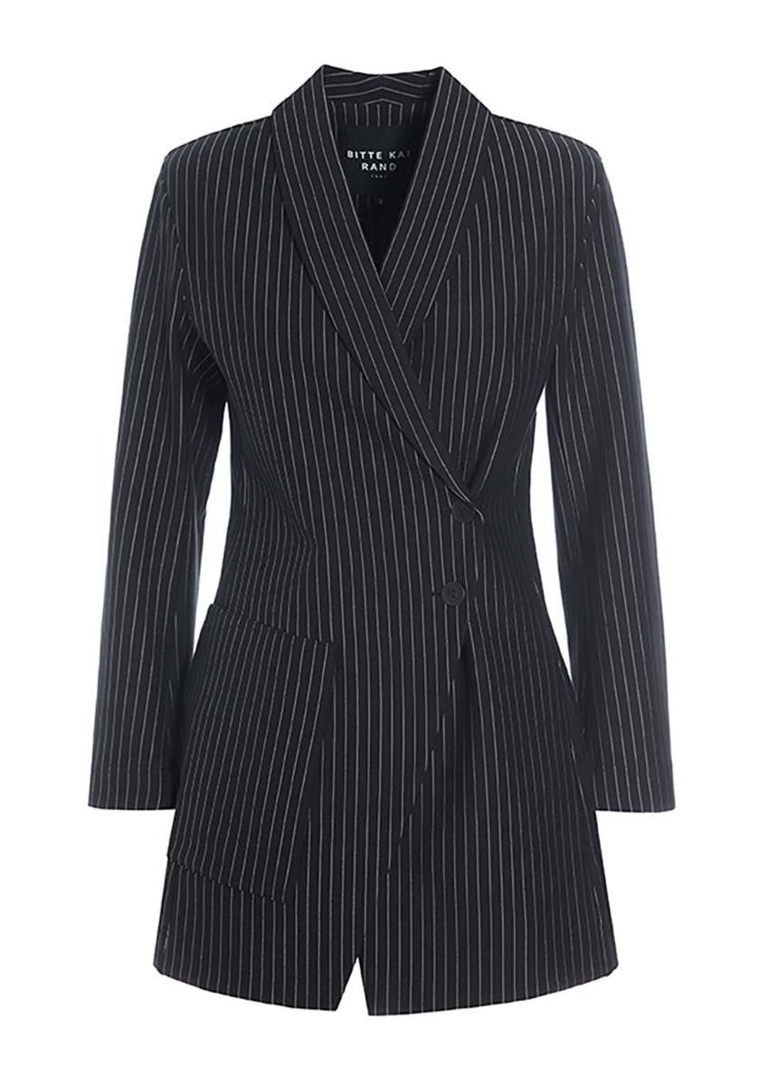 BITTE KAI RAND - Pinstripe jersey blazer kavaj